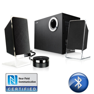 Speaker Microlab 2.1 M-200bt Platinum(6