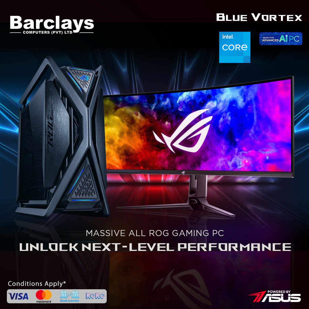 Powered By Asus - Blue Vortex PC