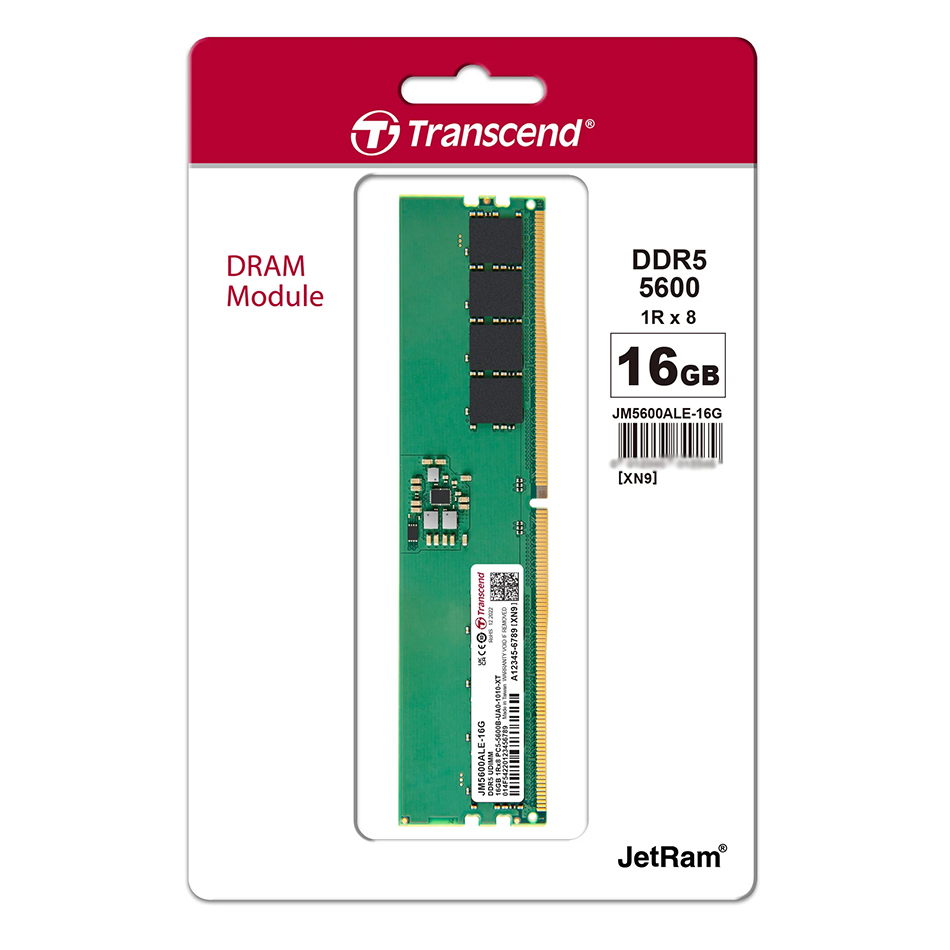 Ram Transcend 16gb Ddr5 5600 (3y)