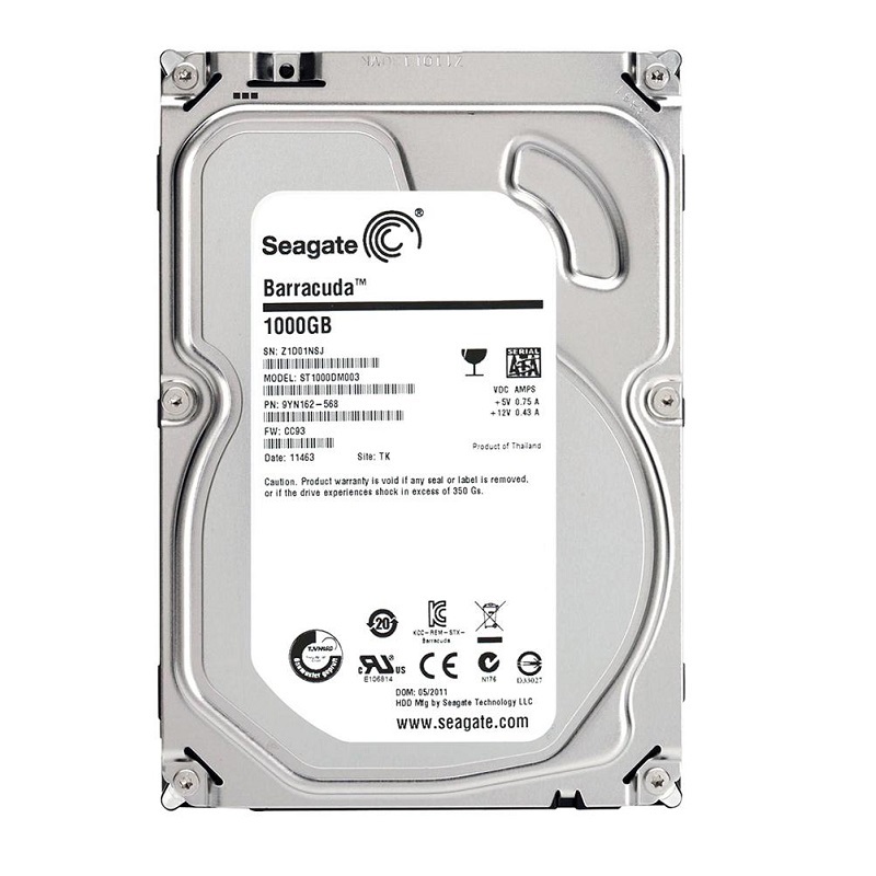 Hard Disk Seagate 1tb Barracuda (2y)