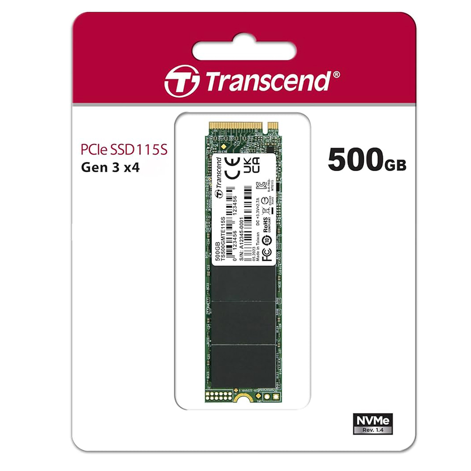 Ssd Transcend 500gb M.2 Nvme Ssd115s(2y)