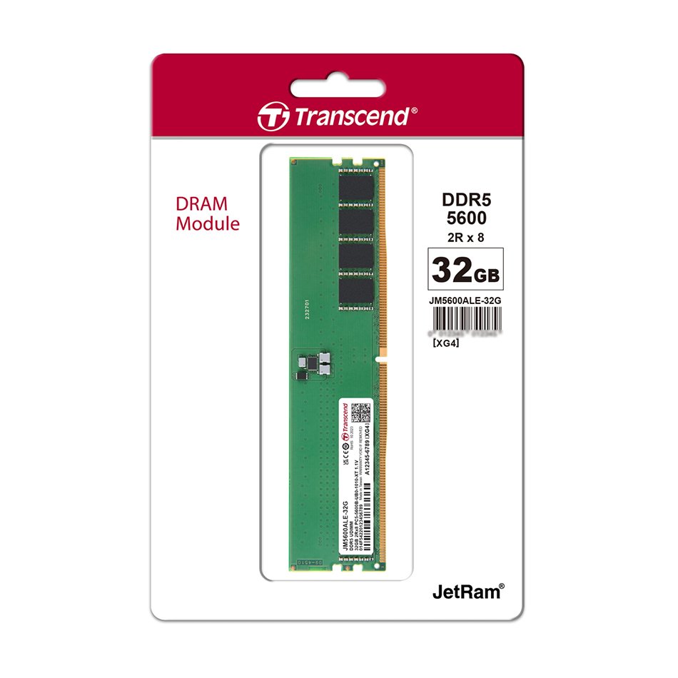 Ram Transcend 32gb Ddr5 5600 (3y)